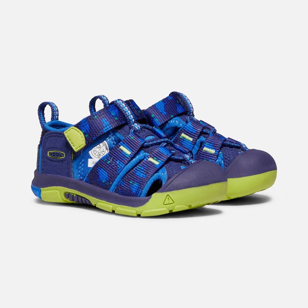 Sandales Keen Enfant Bleu/Vert | Newport H2 | PFTRV-4523